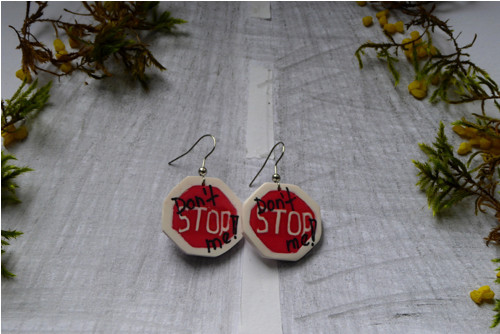 Náušničky Don´t STOP me! — foto 2