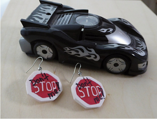 Náušničky Don´t STOP me! — foto 6
