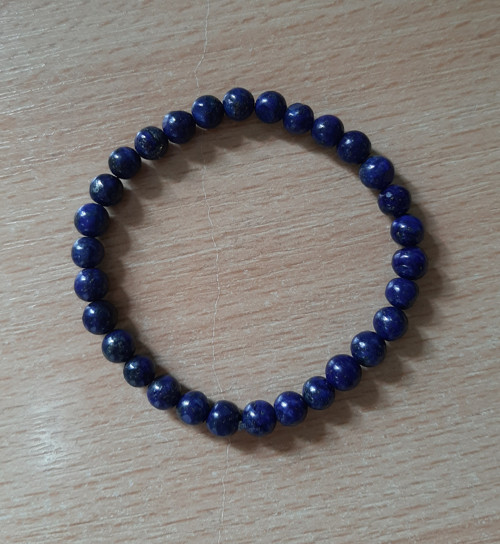 Náramek lapis lazuli jemný — foto 4