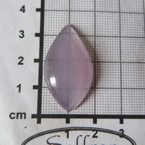 Yttrium Fluorit, Mexiko, kabošon č.3 — foto 2