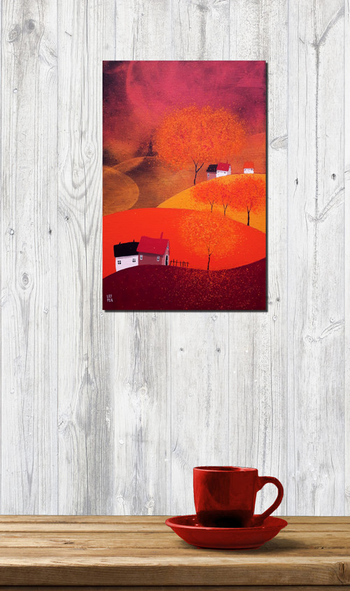 Podzimní sonáta - 20x30cm — foto 2