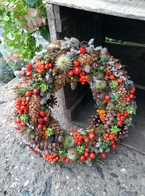 Věnec šípkový oranžový — foto 3