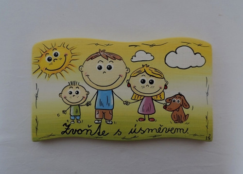 Cedule na plot-rodina — foto 2