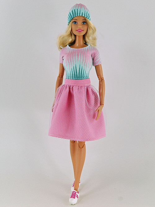 Barbie - Komplet s čepičkou — foto 2