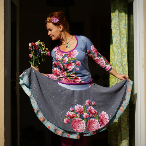 "Rose Garden"...BIO triko — foto 5