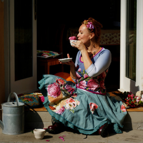"Rose Garden II"...BIO triko — foto 6