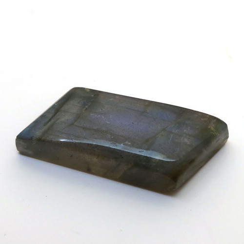Kabošon modrý labradorit geometrický 26mm — foto 4