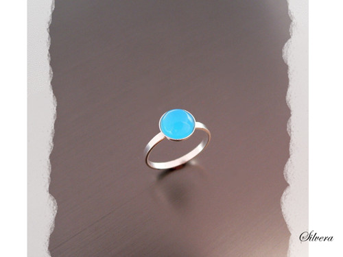 Stříbrný 925 prsten CHALCEDON — foto 3
