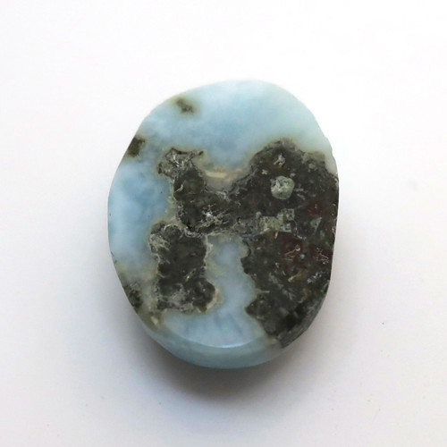 Kabošon larimar ovál 14,8mm — foto 4
