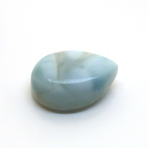 Kabošon larimar kapka 13,0mm — foto 3