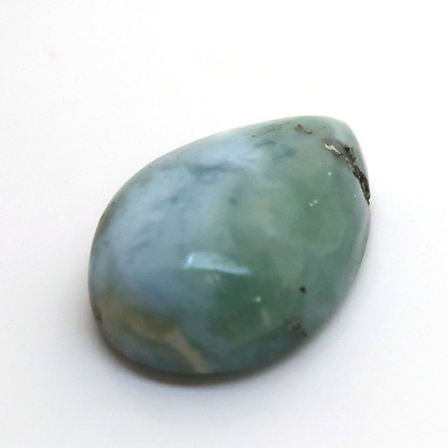 Kabošon larimar kapka 14,5mm — foto 3