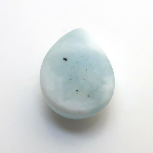 Kabošon larimar kapka 13,8mm — foto 4