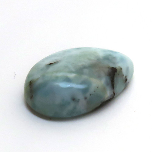 Kabošon larimar kapka 13,9mm — foto 3