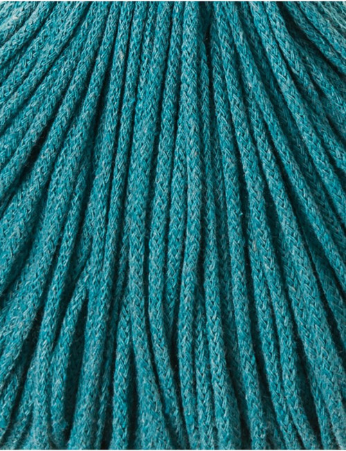 Bobbiny Junior 3mm - tyrkysová- 4m — foto 2