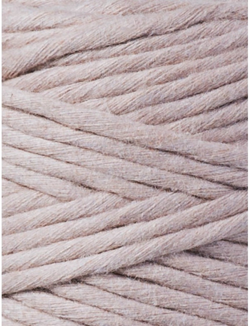 Bobbiny Macrame Regular 3mm - perlová - 4m — foto 2