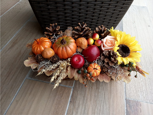 Bohatý podzimní košík — foto 2