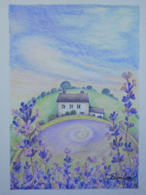 Levandulový - přáníčko — foto 3