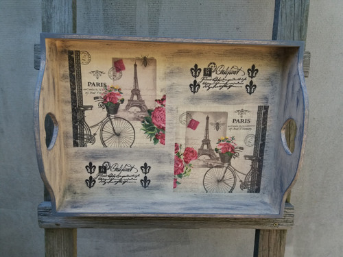 Srdíčkový tác Paris kolo — foto 3