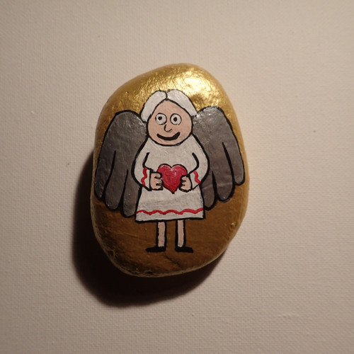 Andělíček na kameni — foto 2