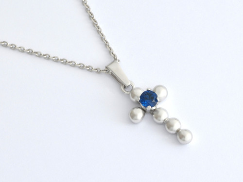KŘÍŽ - SPINEL - tmavě modrá — foto 2
