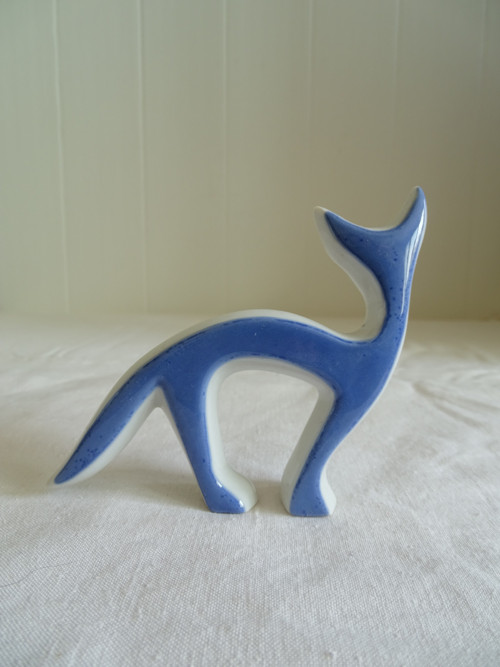Liska-modrobily porcelan — foto 4