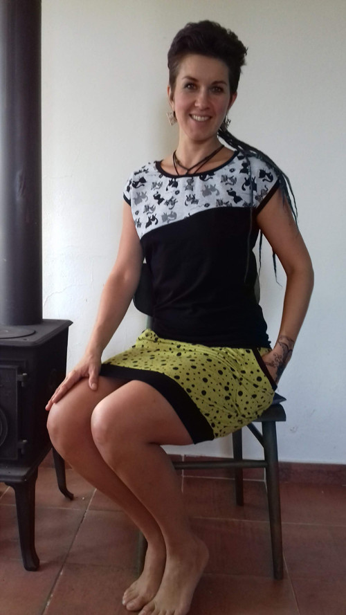 Kočičí šikmo střižené — foto 2