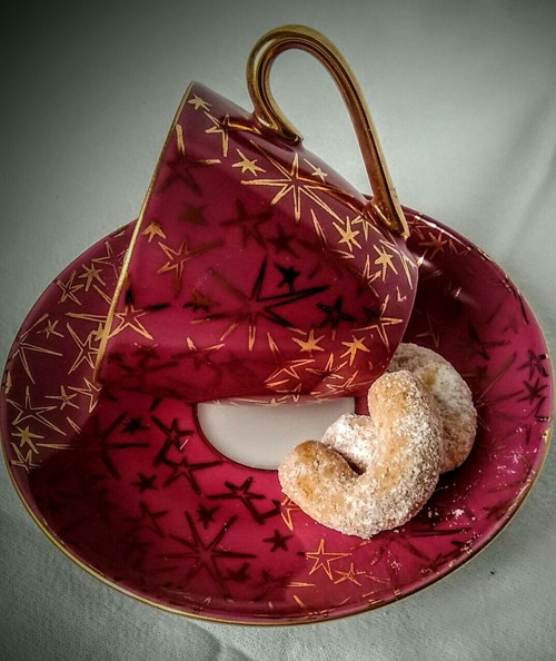 Růžové hvězdičky .... mocca servis — foto 4