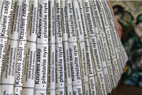 Recycle sukénka varování — foto 2