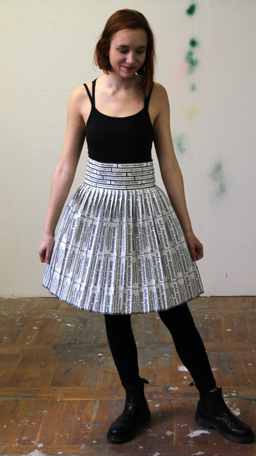 Recycle sukénka varování — foto 3