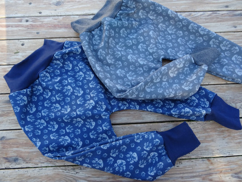 BAGGY SOFTSHELL ... tlapky na šedé — foto 4
