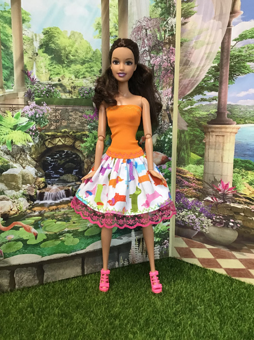 Šaty pro Barbie - “Kolekce Mazlíčci” — foto 4