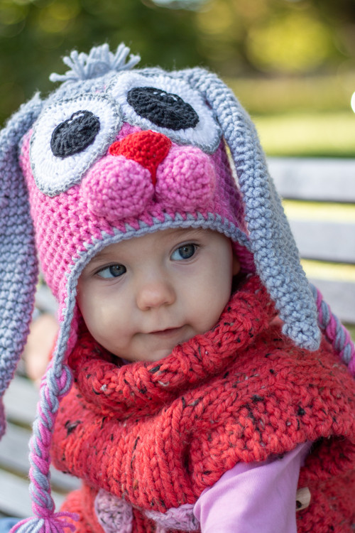Návod na háčkovanou čepici Králík — foto 2