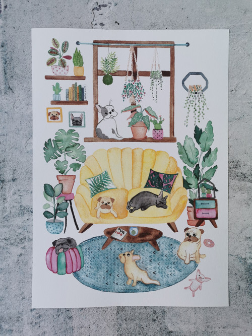 Placatá urban jungle A3 — foto 3
