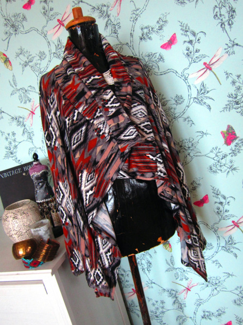 Kardigan etno boho azték — foto 3