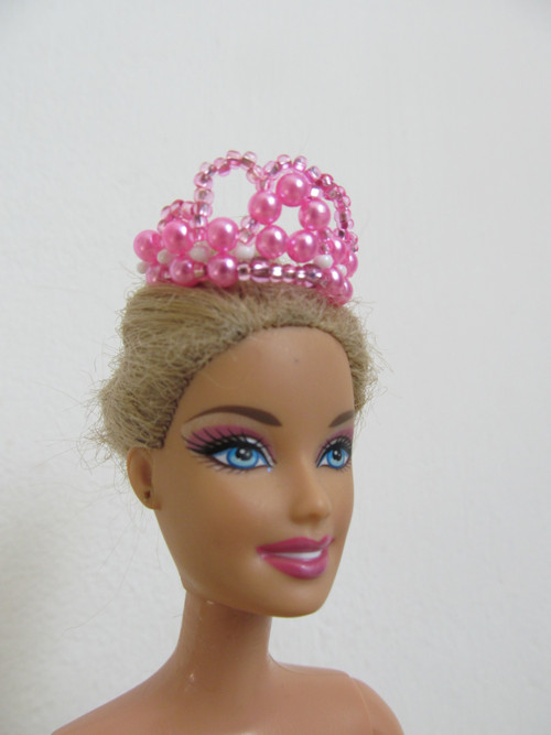 Korunka pro Barbie - růžová — foto 4