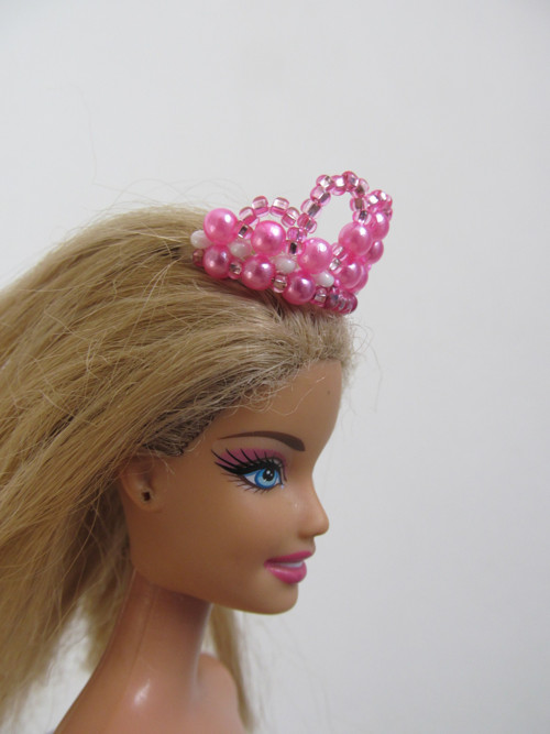 Korunka pro Barbie - růžová — foto 2