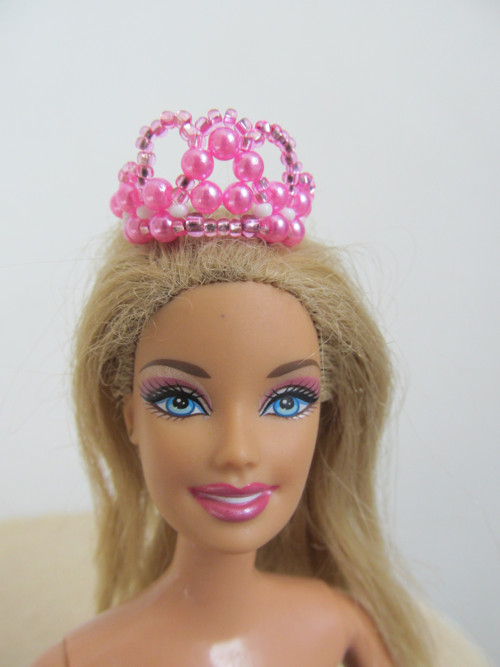 Korunka pro Barbie - růžová — foto 3