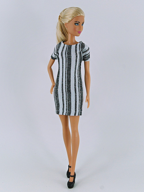Barbie - Pruhované šaty — foto 2