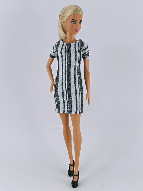 Barbie - Pruhované šaty — foto 3