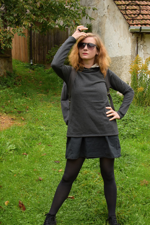 Šedá mikina, vel. XXL SLEVA — foto 2