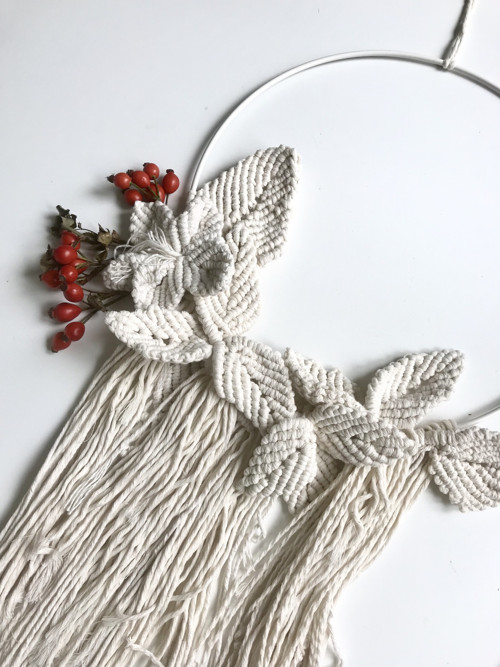 Lapač snů - macrame květy — foto 2