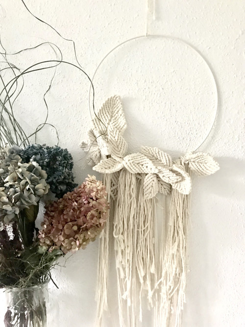 Lapač snů - macrame květy — foto 5