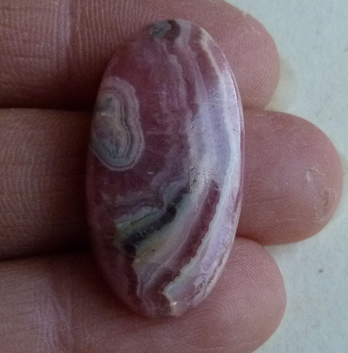 Rodochrozit kabašon - 3 cm - Extra !!! — foto 2