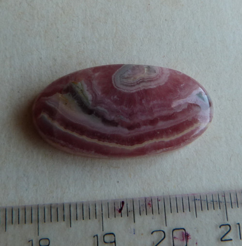 Rodochrozit kabašon - 3 cm - Extra !!! — foto 4