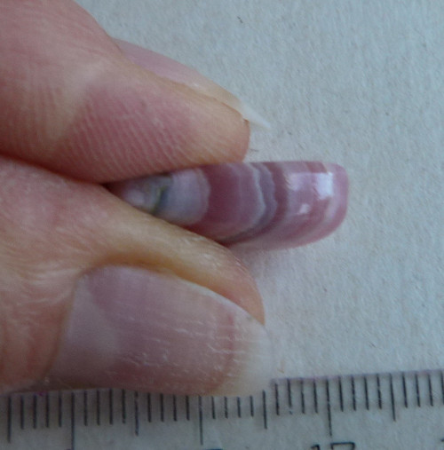 Rodochrozit kabašon - 1,8 cm - Extra !!! — foto 6