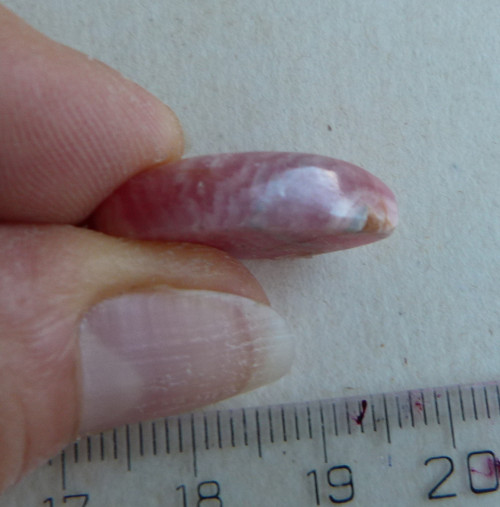 Rodochrozit kabašon - 2,3 cm - Extra !!! — foto 4
