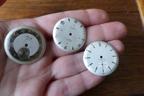 Hodinkové ciferníky... materiál pro steampunk 6 — foto 2