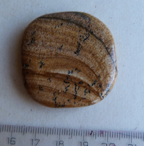 Jaspis obrázkový - 4,3 cm - Extra — foto 2