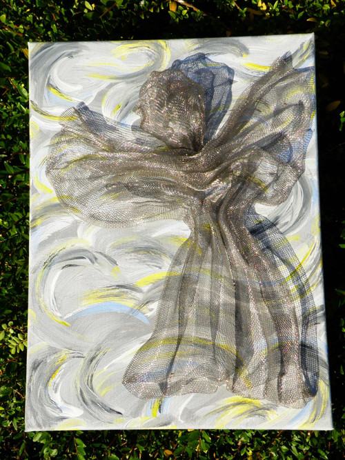 Poselství - obraz na plátně - 40x30 cm — foto 3