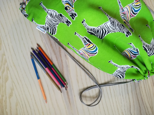 Batoh z plátna - Zebra — foto 3